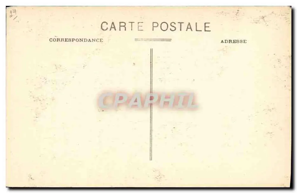 Périgueux – Escada Renascentista (Rue de la Sagesse) – série 123 - Verso