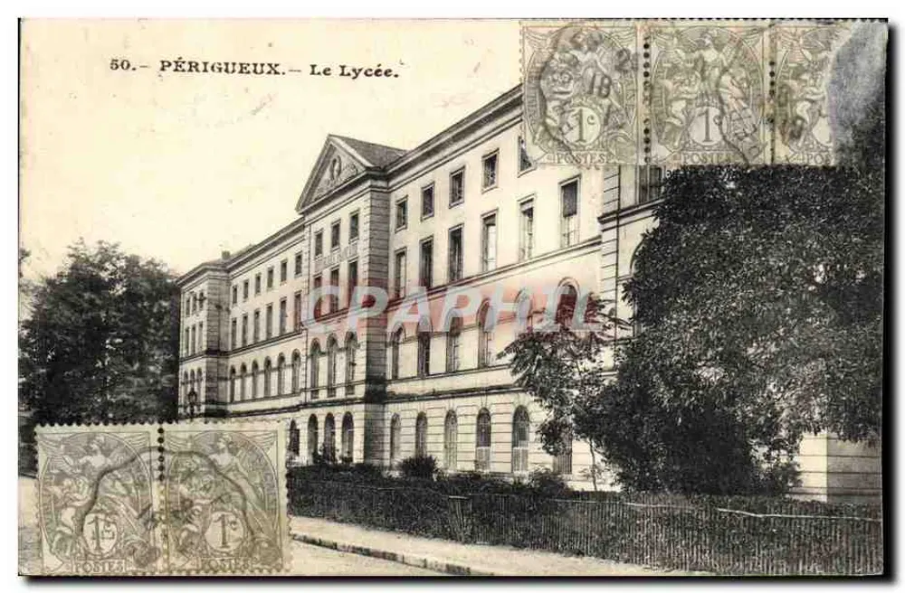 Périgueux — O Liceu — Editor não identificado, n° 50 - Frente
