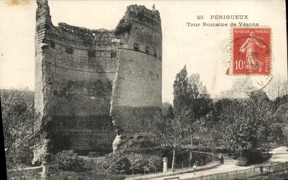 Périgueux — Torre Romana de Vésone — Editor Périgueux, n°23 - Frente