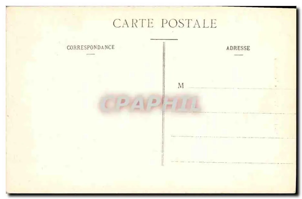 St-HIPPOLYTE - Le Fondereau — widok drogi na zboczu skały — wydawca nieznany - Rewers