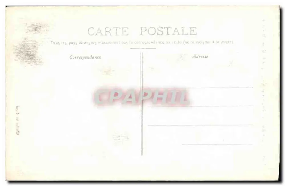 Die Gorges du Doubs — pittoresker Ort nahe Maison-Monsieur — CIRCUA (Verleger) - Rückseite