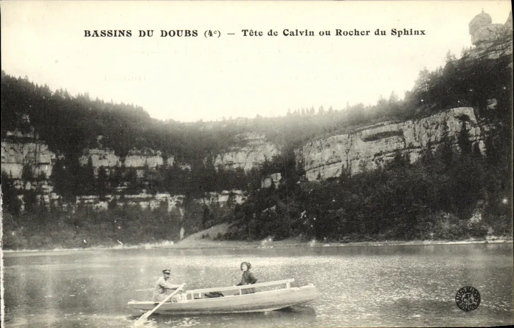 Bassins du Doubs (4e) — Kopf von Calvin oder Felsen des Sphinx - Vorderseite