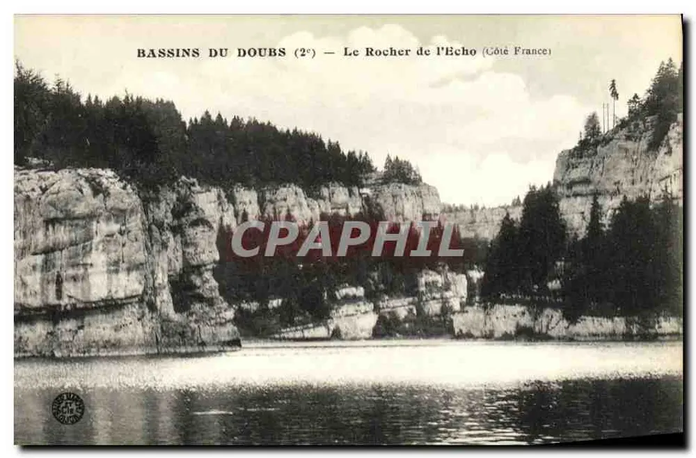 Bassins van de Doubs (2e) — De Roche de l'Echo (Zijde Frankrijk) - Voorkant