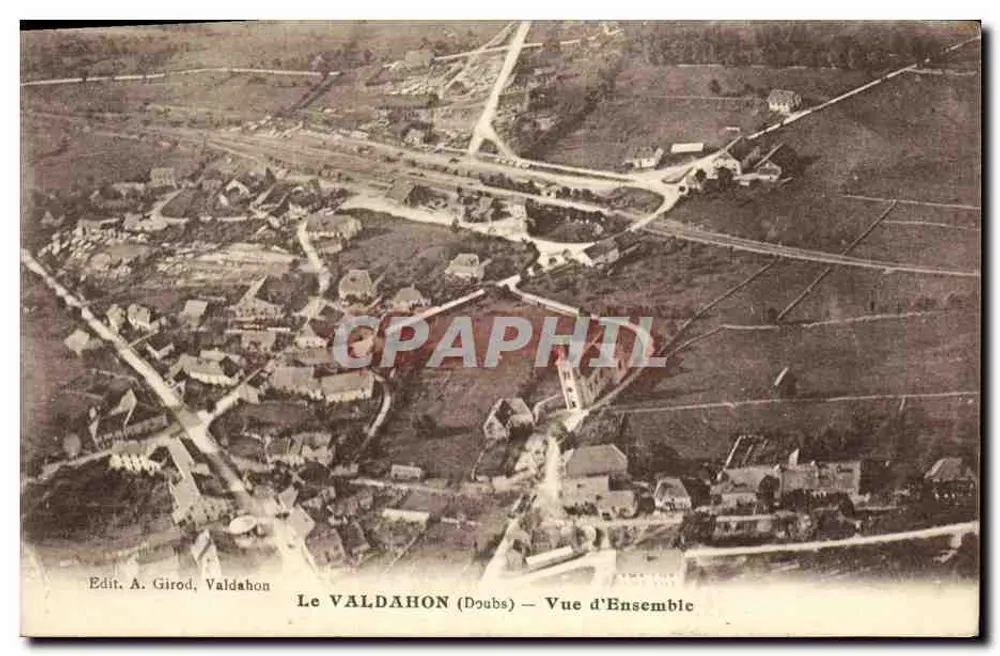 Le VALDAHON (Doubs) — Algemene uitzicht — Edit. A. Girod, Valdahon - Voorkant