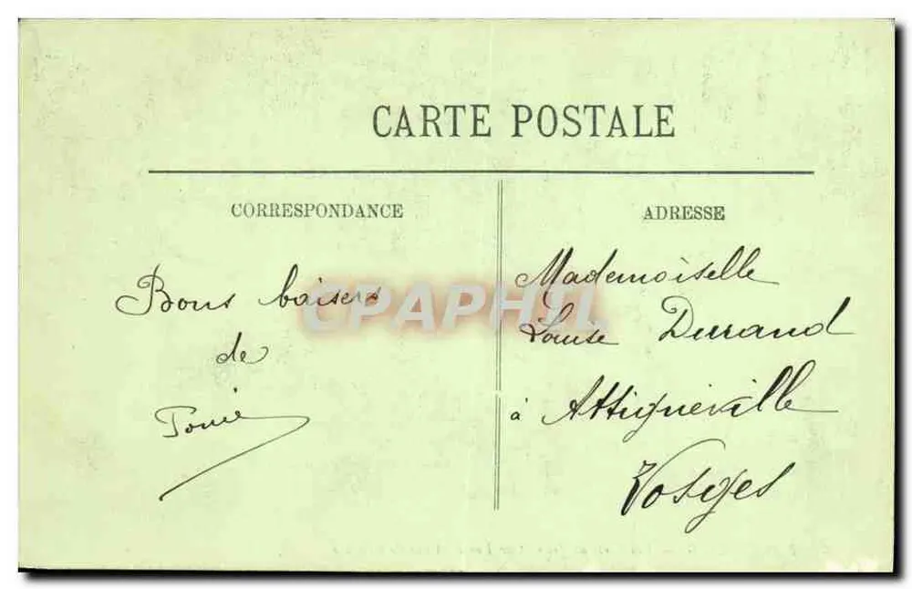 Pontarlier — Die Schlösser Joux und Larmont von der Schleuse aus gesehen — LL. - Rückseite