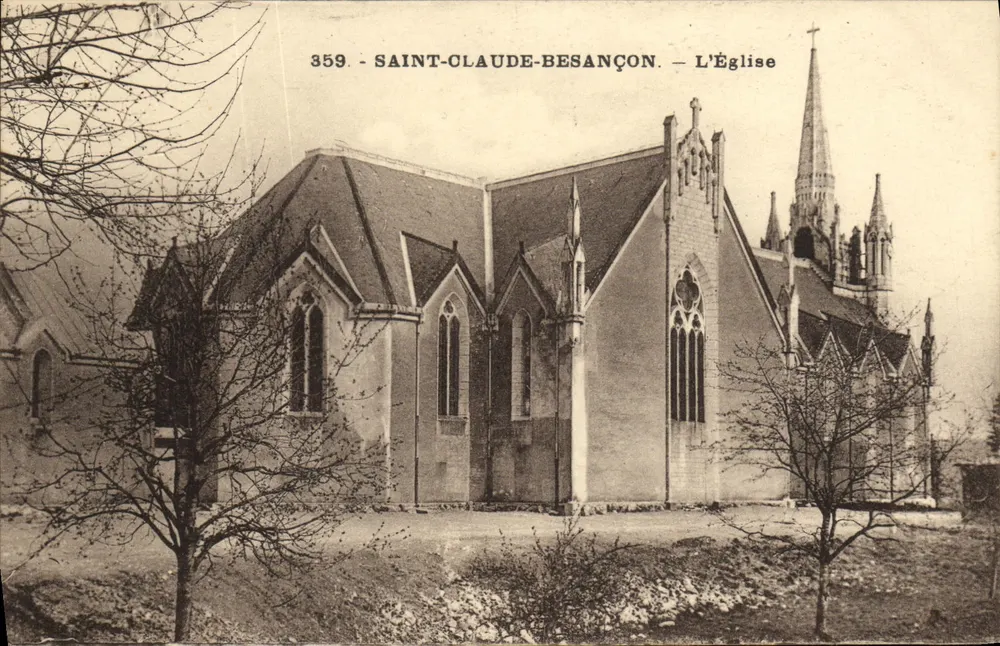 Saint-Claude-Besançon — A Igreja — Girardot & Cie, n°359 - Frente