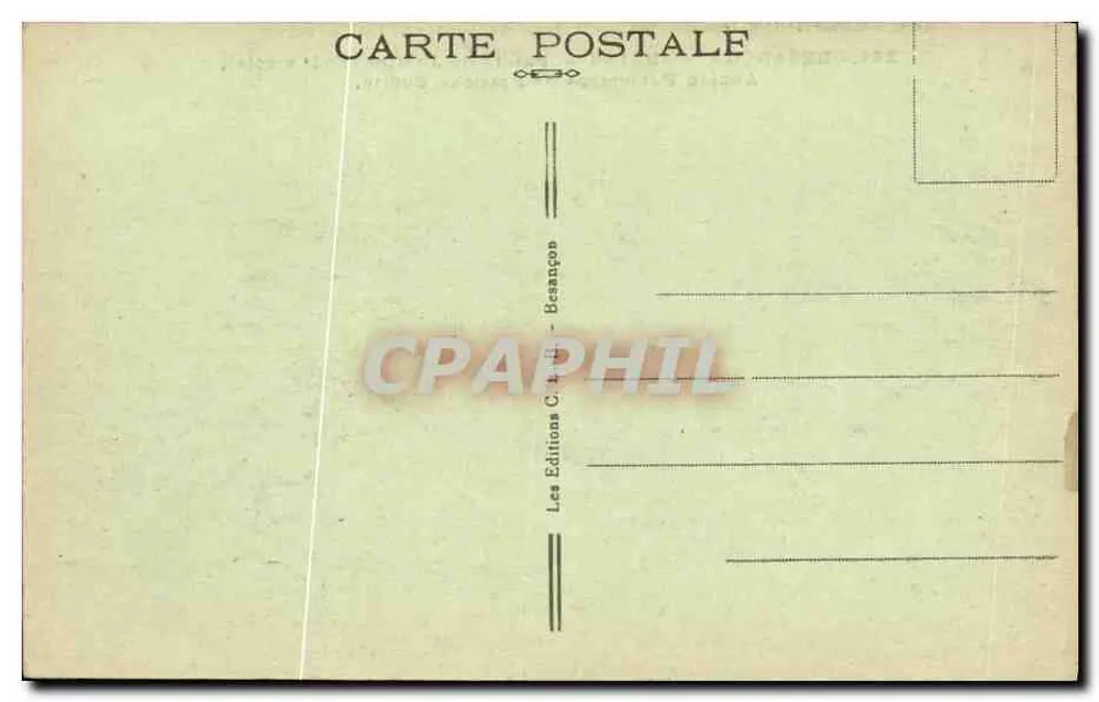 Besançon-les-Bains — Palast der Gerechtigkeit (16. Jahrhundert) — Ehemaliger Parlamentspalast der Franche-Comté - Rückseite