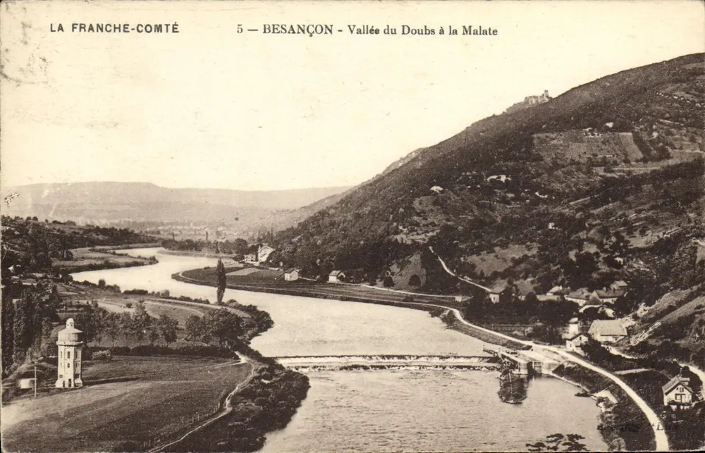 Vale do Doubs na Malate — Besançon — A Franche-Comté - Frente