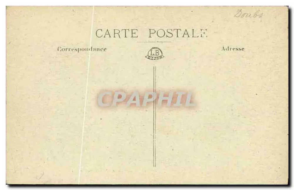 Besançon — Allgemeine Ansicht und Kathedrale Saint-Jean — Édition des Pleuvelles - Rückseite
