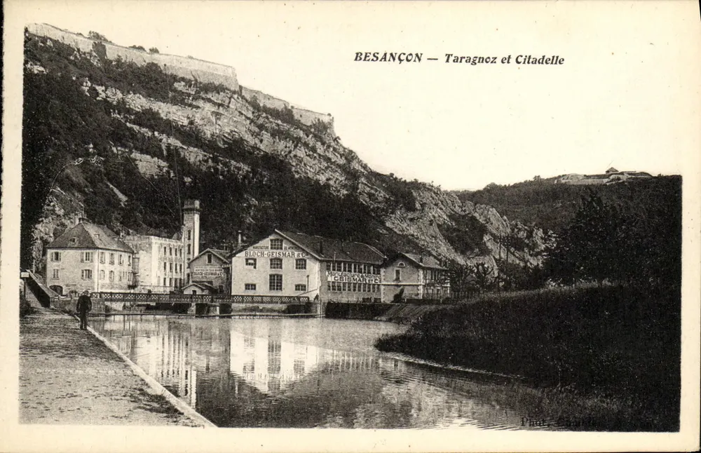 Besançon — Taragnoz und Citadel — Drucker Piant, Besançon - Vorderseite