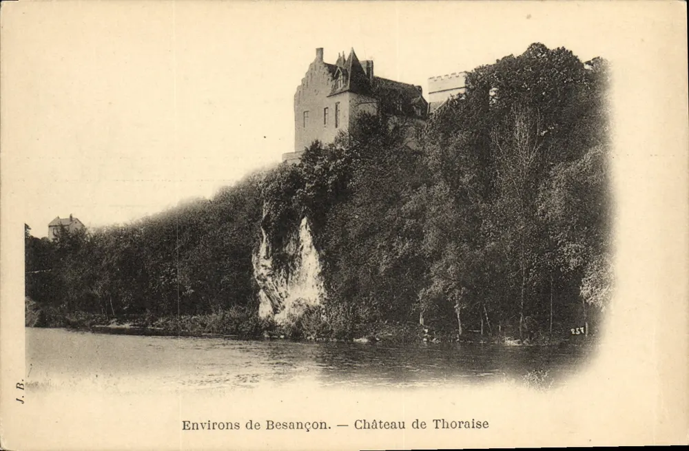 Arredores de Besançon — Castelo de Thoraise — J.B. n°257 - Frente