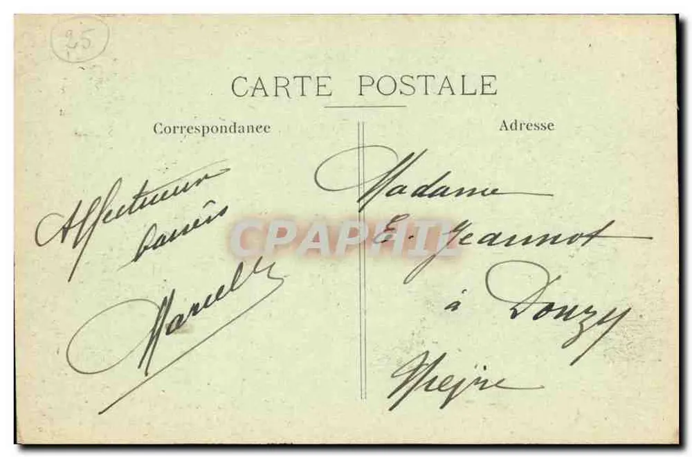 Besançon — Ponte de Brégéce e a Cidadela — n° 164 - Verso