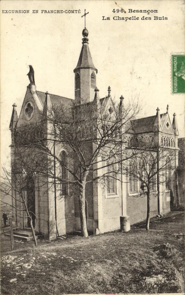 La Chapelle des Buis — Besançon — Editor L. Caillet, n. 496 - Anverso