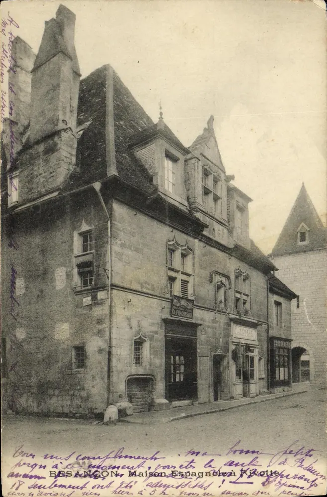 Besançon — Maison Espagnole à la Rotte — éditeur anonyme - Frente