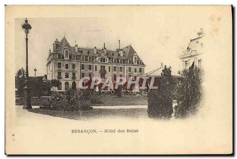 Besançon — Hotel dos Banhos — J. B. - Frente