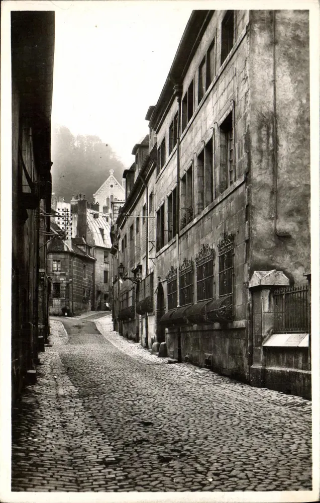 Besançon-les-Bains — Rue de la Vielle-Monnaie — Ausgabe « La Cigogne » - Vorderseite
