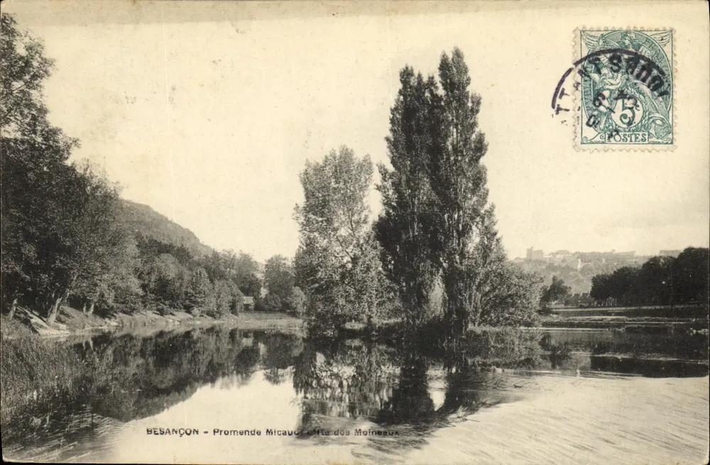 Besançon - Promenade Micauville - Rive des Moineaux - Voorkant