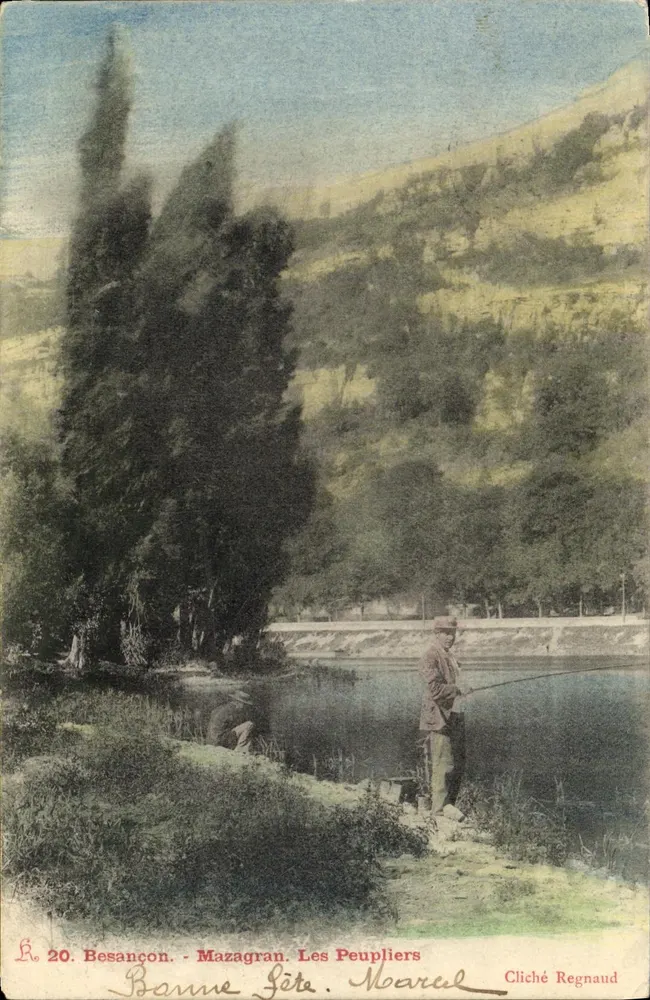 Besançon - Mazagran. Los Alisos — Bonne Lète. Moareul. Cliché Regnaud - Anverso