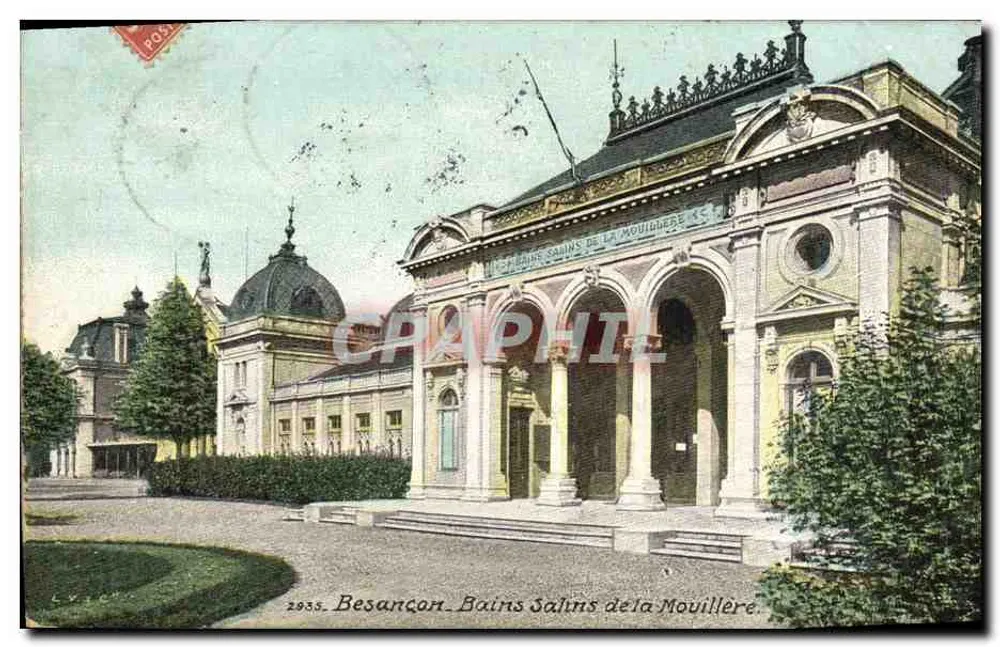 Salzbad la Mouillère — Besançon — Verleger nicht sichtbar - Vorderseite