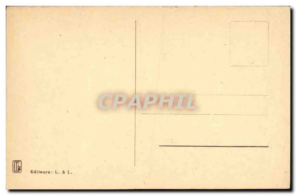 Capri - Landschaft mit dem Natürlichen Bogen — Verlag L. & L., n° 1040 - Rückseite