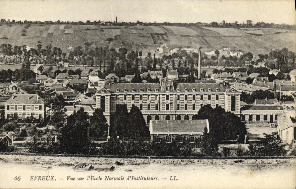 Evreux — Ansicht der Normalschule für Lehrer — LL. n°46 - Vorderseite