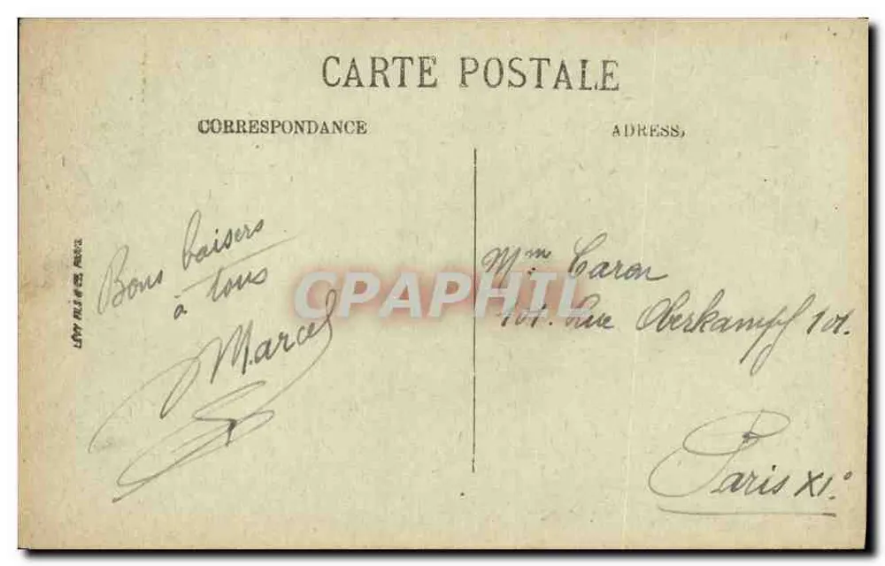 Louvières — Vista sobre a Eure — LL. - Verso