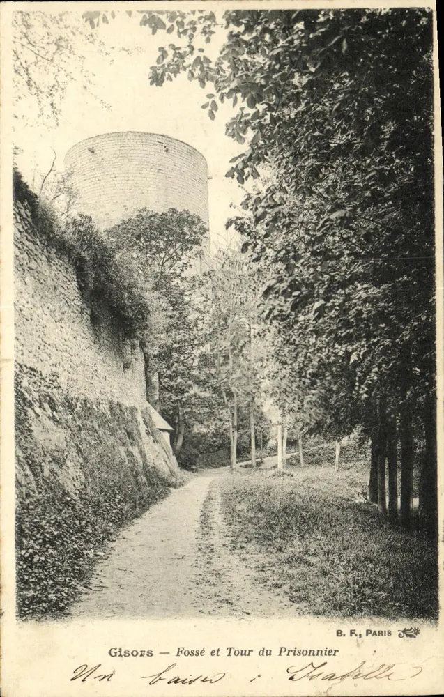 Gisors — Fossé et Tour du Prisonnier — B. F., Paris - Vorderseite