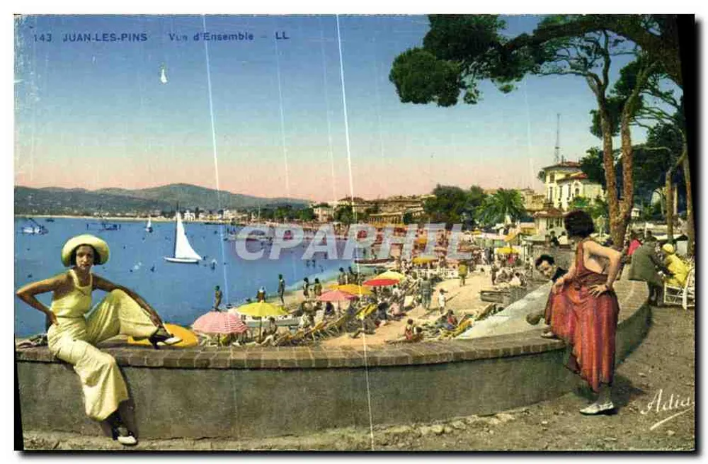 Juan-les-Pins — Vista Geral — Adia - Frente