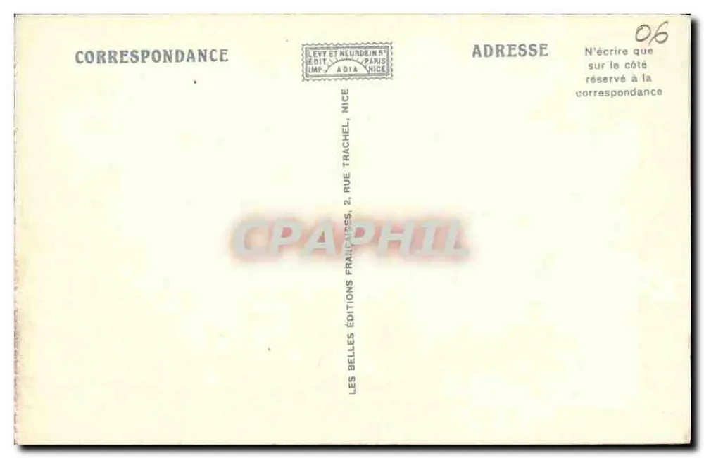 Juan-les-Pins — Vista Geral — Adia - Verso