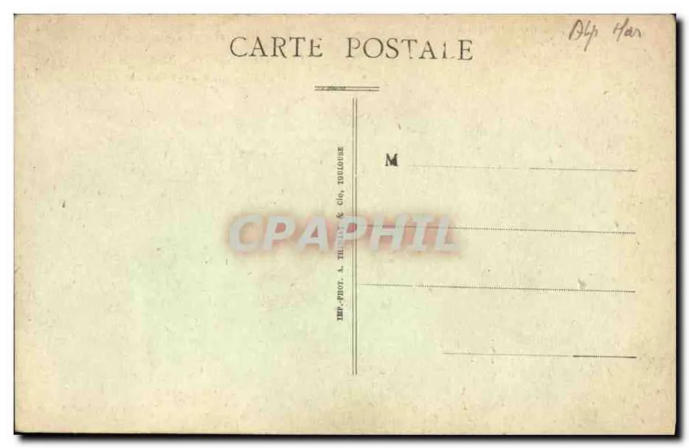 Die Keramik von Golfe-Juan — CLÉMENT MASSIER — Golfe-Juan in der Nähe von Cannes und Nice - Rückseite