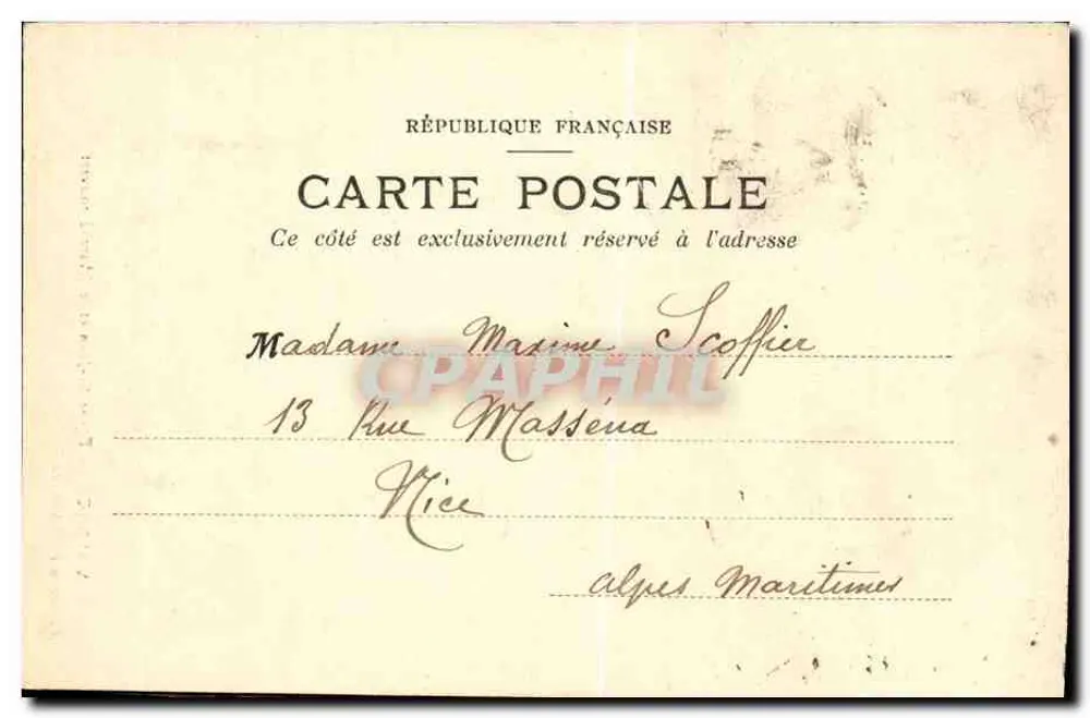 Valência — Igreja de São João e o Mercado Coberto — P. Collin, n°1/2 - Verso