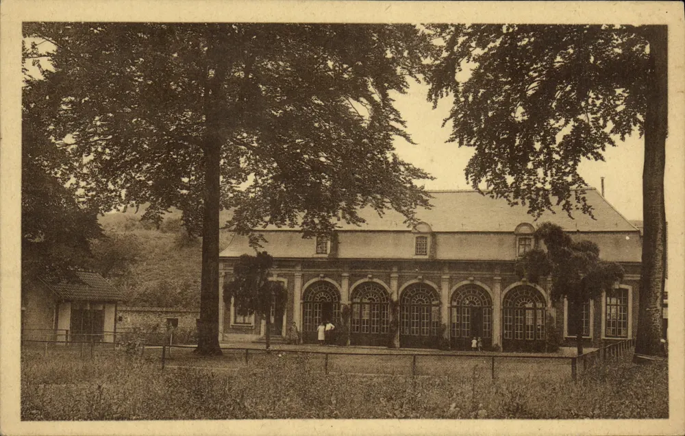 St. Ghislain — Die Orangerie, Abhängigkeit der Alten Abtei — H. Ancien, St. Ghislain - Vorderseite