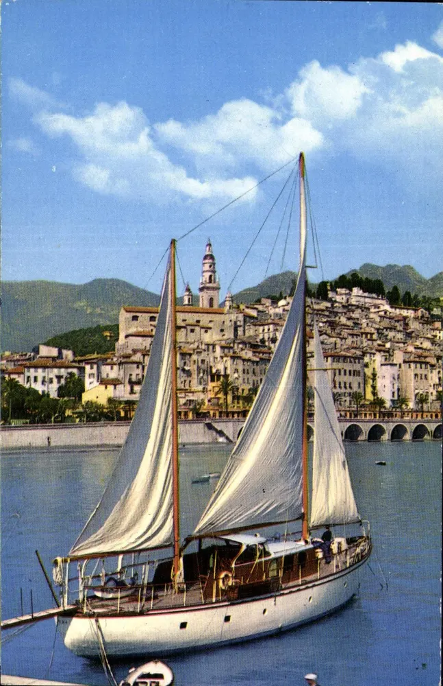 Menton — Die wundervollen Sehenswürdigkeiten der Côte d'Azur — Officetcolor - Vorderseite