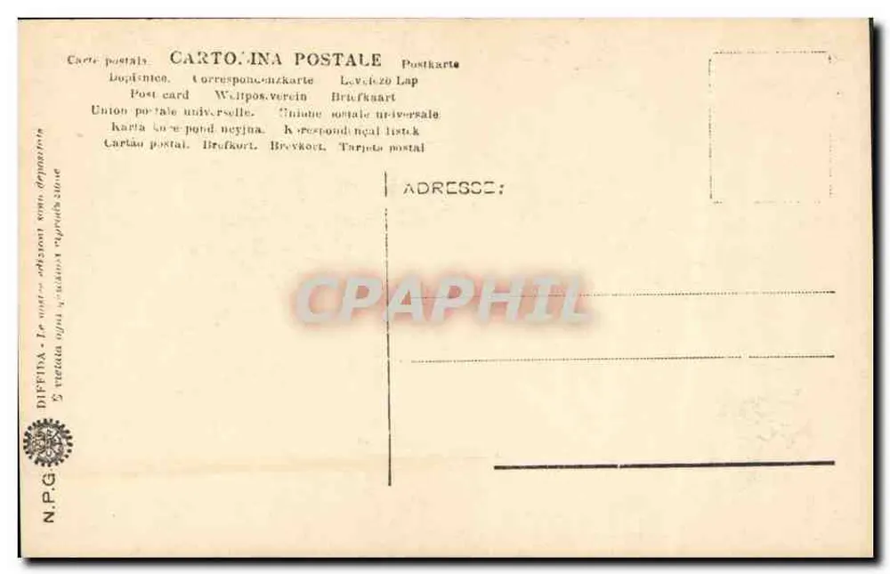 Firenze. S. Maria Novella. Facclata. — Editor N.P.G. — N° 46a - Verso