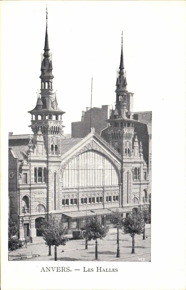 Anvers — Les Halles — VED - Frente