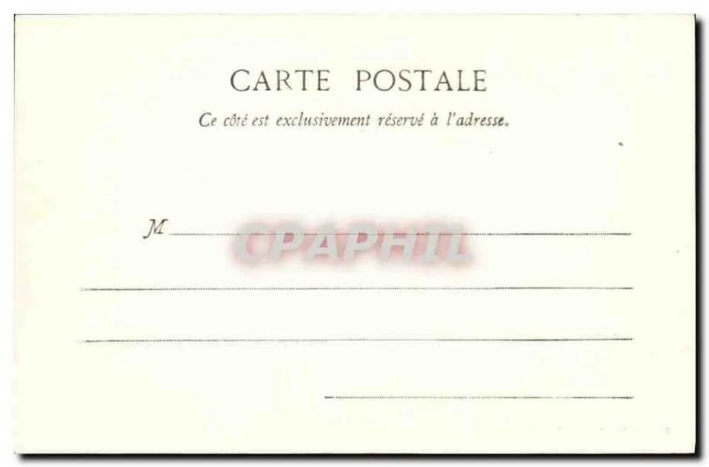 Malines - A Estação — Série 23 N.1 — Editor Albert Sugg, em Gand - Verso