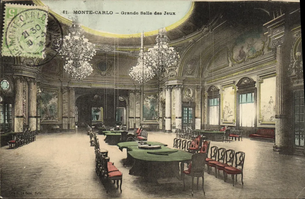 Monte-Carlo — Grande Salle des Jeux — Verlag La Doley, Perla - Vorderseite