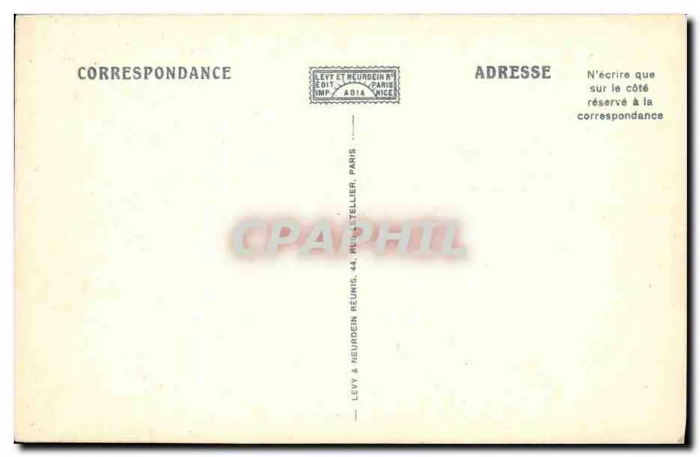 Monte-Carlo — Das Casino und das Theater (Ch. Garnier, Architekt) — LL. - Rückseite