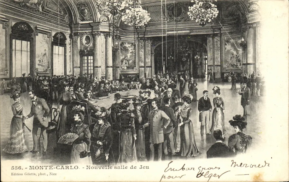Monte-Carlo - Neue Spielhalle — Edition Giletta, phot., Nice - Vorderseite