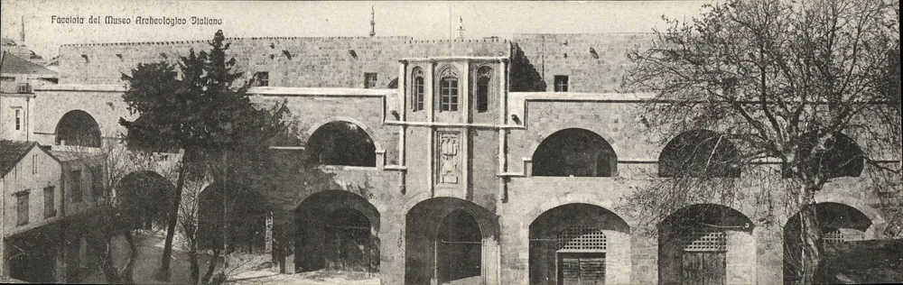 Fakultät des italienischen Archäologischen Museums — Rom — Verlag M. S. Modiano, Rachi - Vorderseite