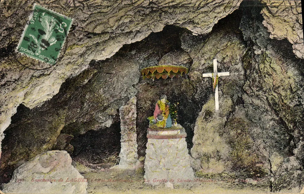Grotte de Sainte-Madeleine — LAGHET (Ardèche) - Vorderseite