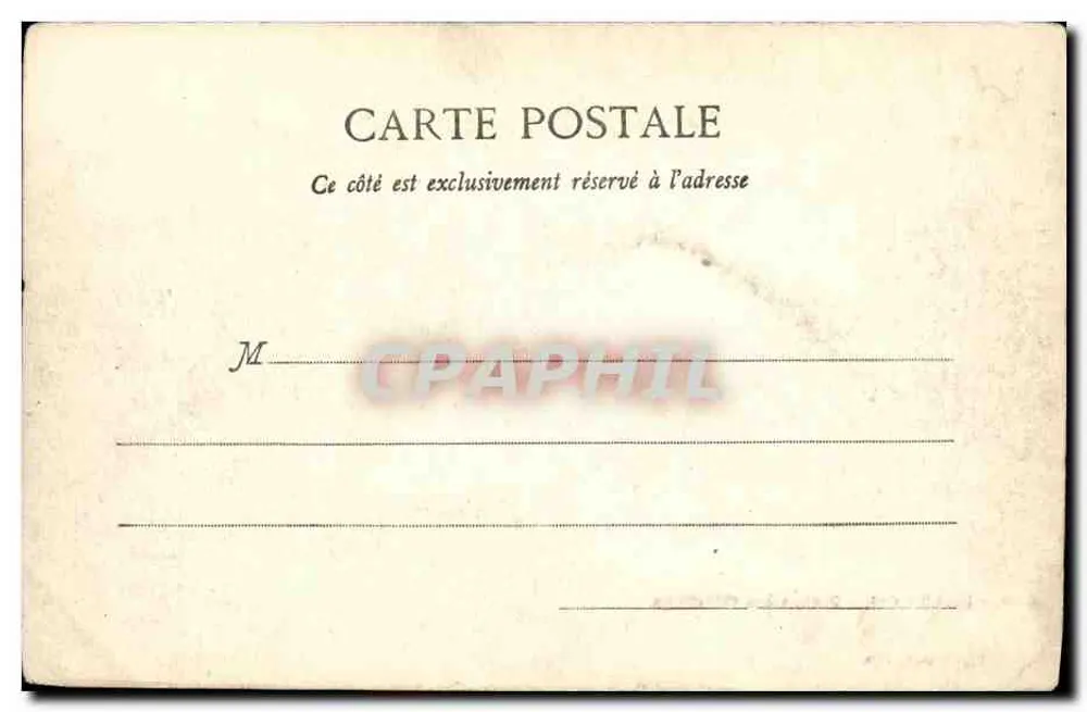 Monaco — Tussen de Oliven — Uitgave Giletta, fot. Nice, n° 489 - Achterkant