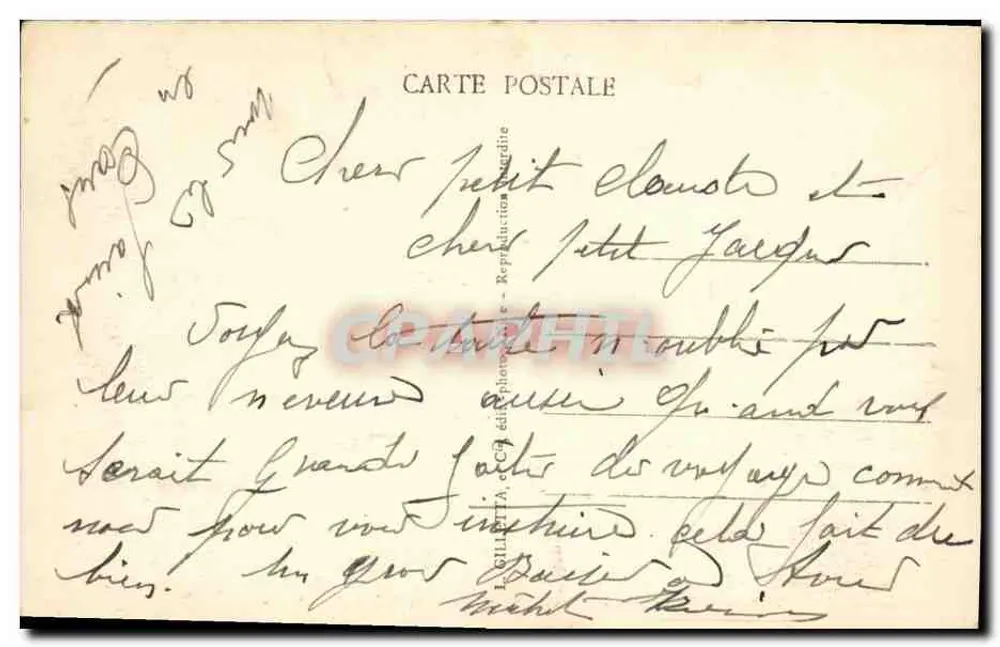 Monaco — Palast des Prinzen und Tête de Chien — Verlag: Monaco, Nr. 721 - Rückseite