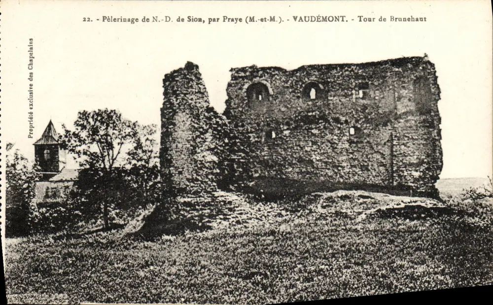 Turm von Brune Haut — Vaudémont — Pilgerung zu N.-D. de Sion, von Praye (M.-et-M.) - Vorderseite