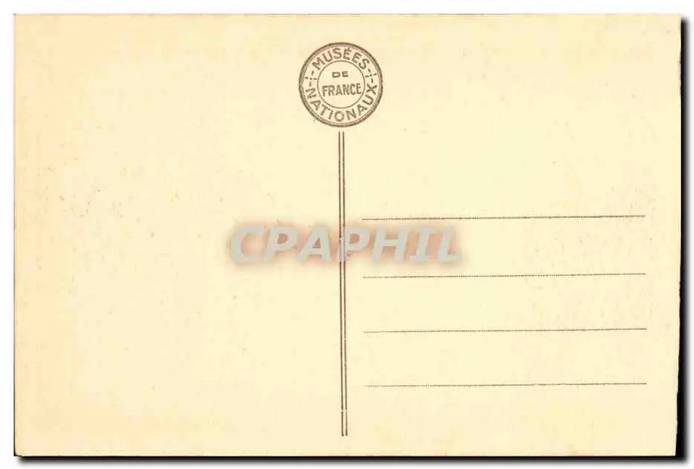 Palácio de Versalhes — Facha do Palácio — Editor não identificado, n° de série 3 - Verso