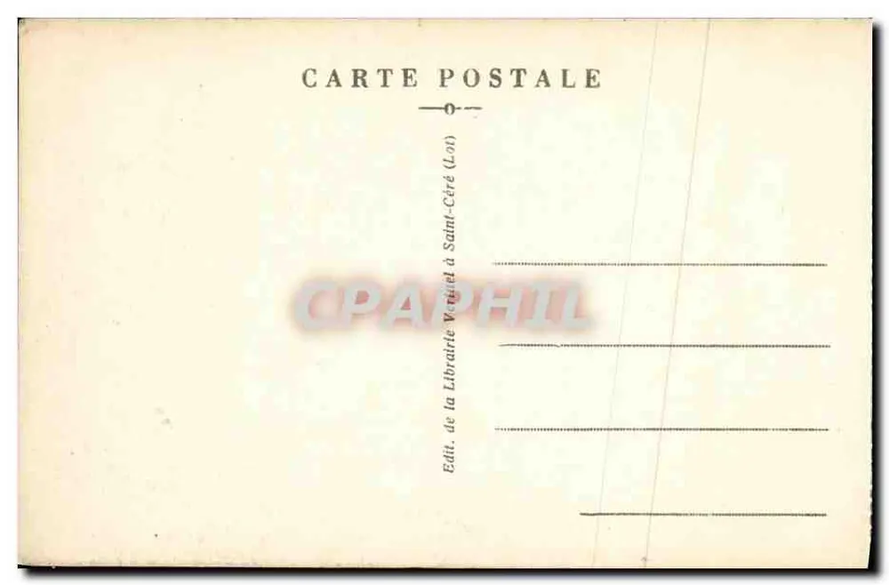Rocamadour — Gorges do Alzou — Le Lot Illustré, 1992 - Verso