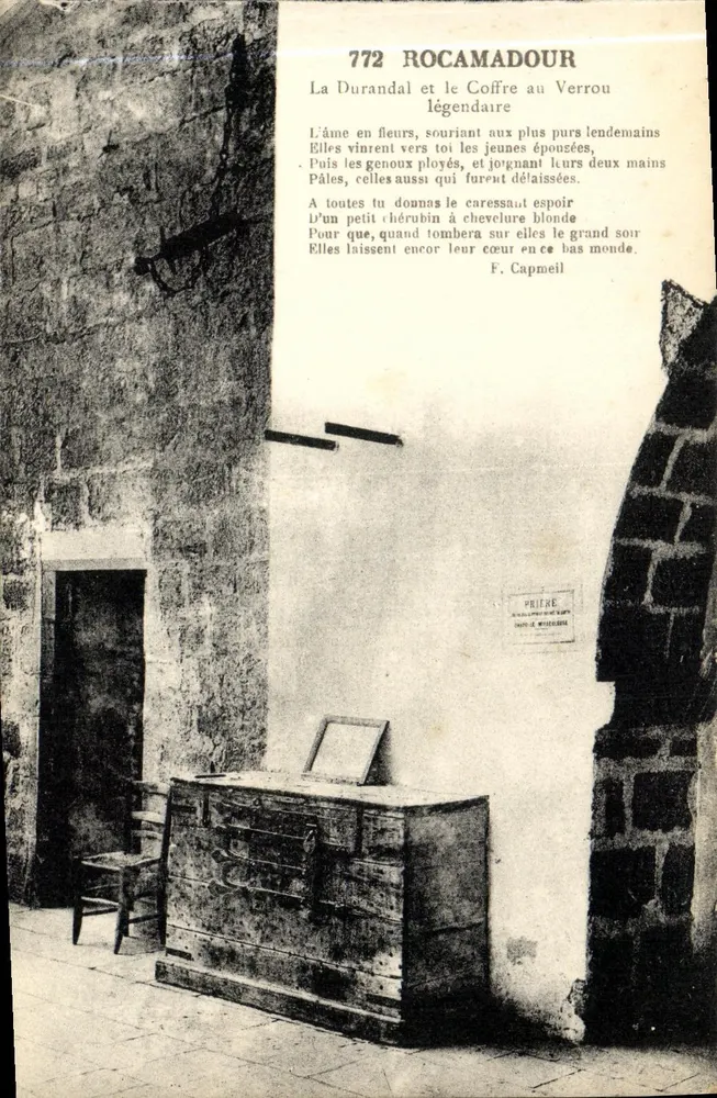 Rocamadour — Der Durandal und das Schlosskästchen — Librairie de la Carte Postale (Lot) - Vorderseite