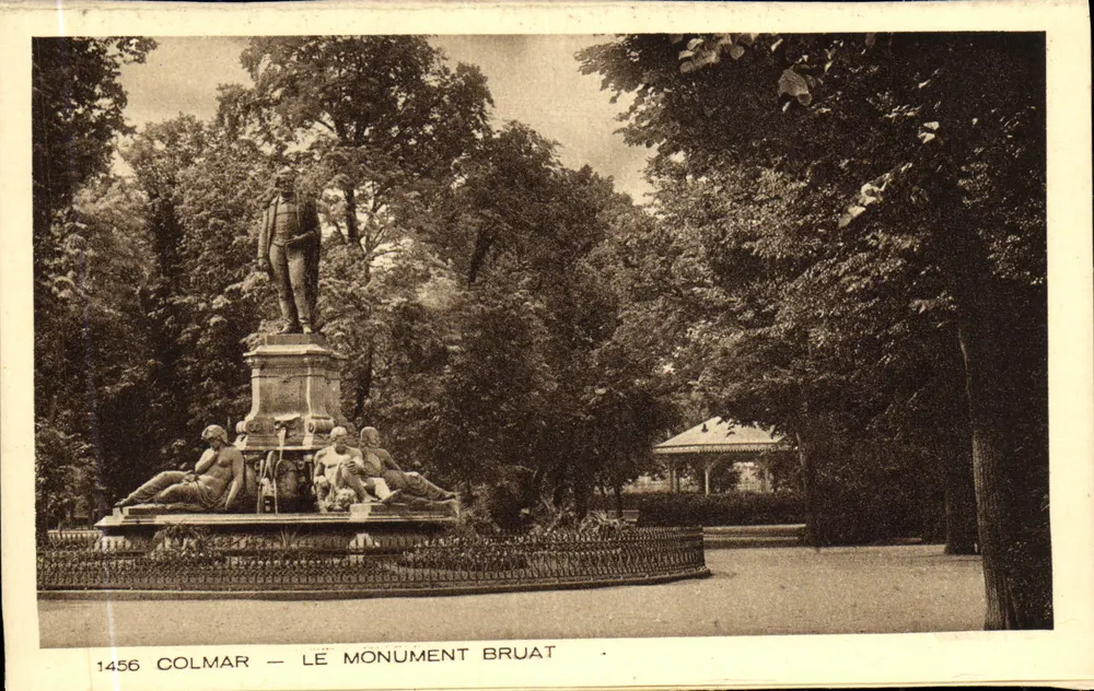 Colmar — O Monumento Bruat — série 1456 - Frente