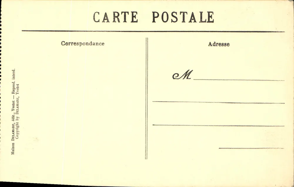 Abtei St-Wandrille — Im Park — La Fontanelle - Rückseite