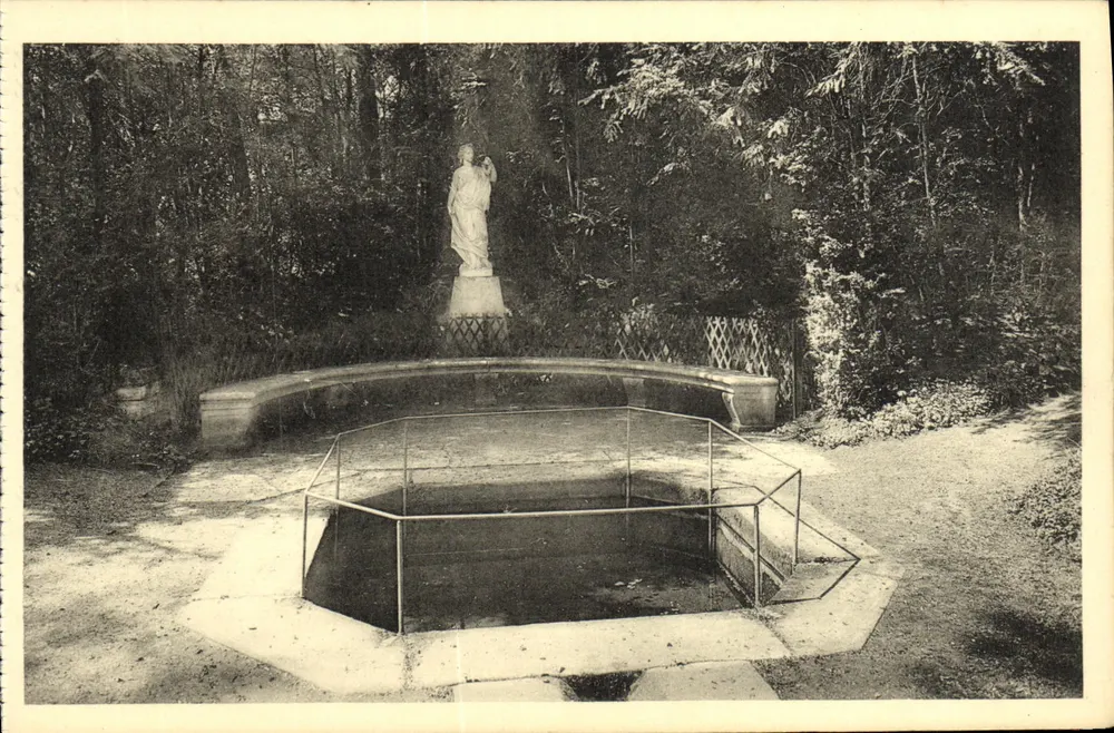 Fontaine Belleau — Schloss Fontainebleau — Édition des Musées Nationaux n°46 - Vorderseite